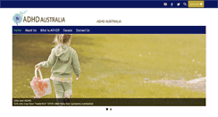 Desktop Screenshot of adhdaustralia.org.au